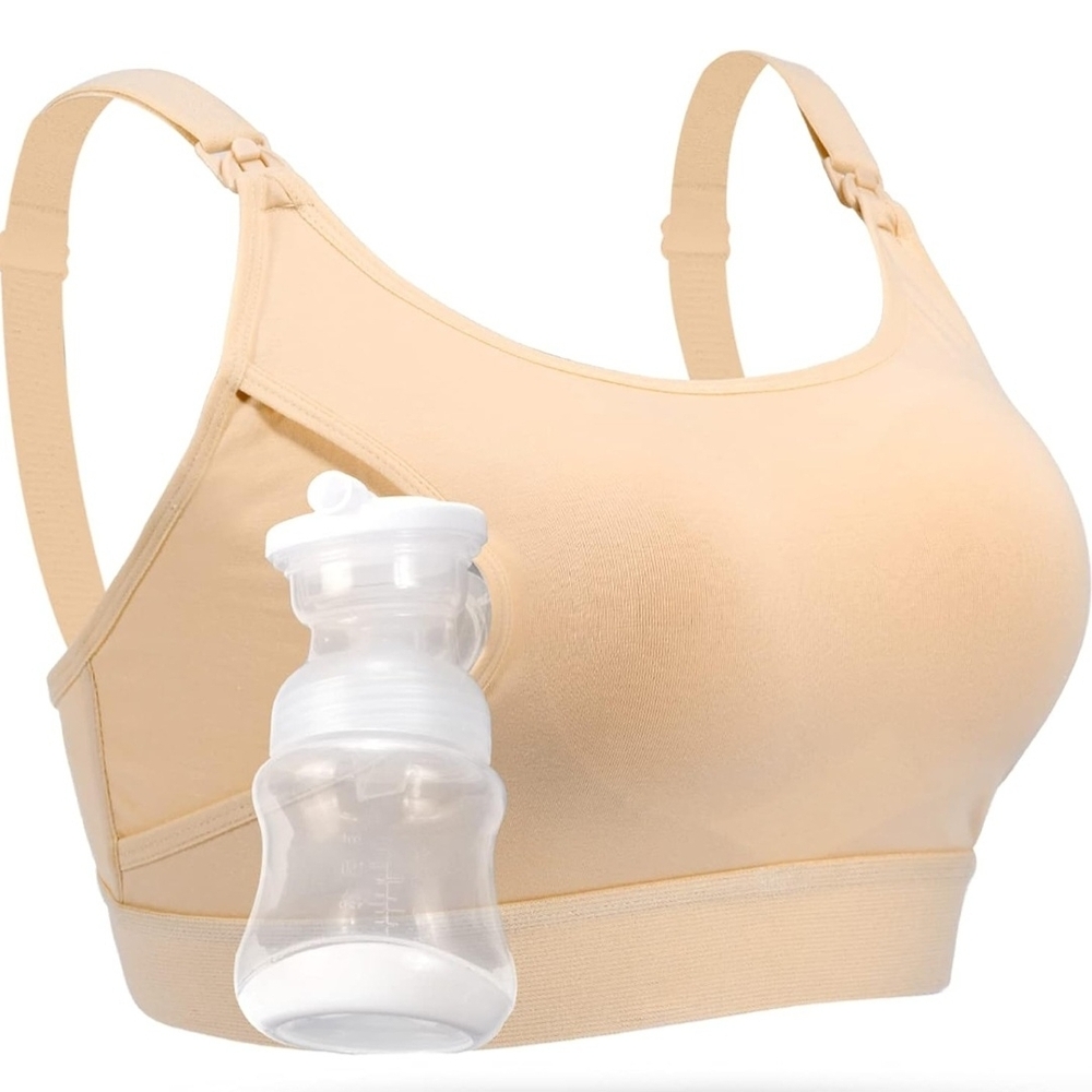 🔥 PRICE DROP 🔥 Nursing Bra in Cream